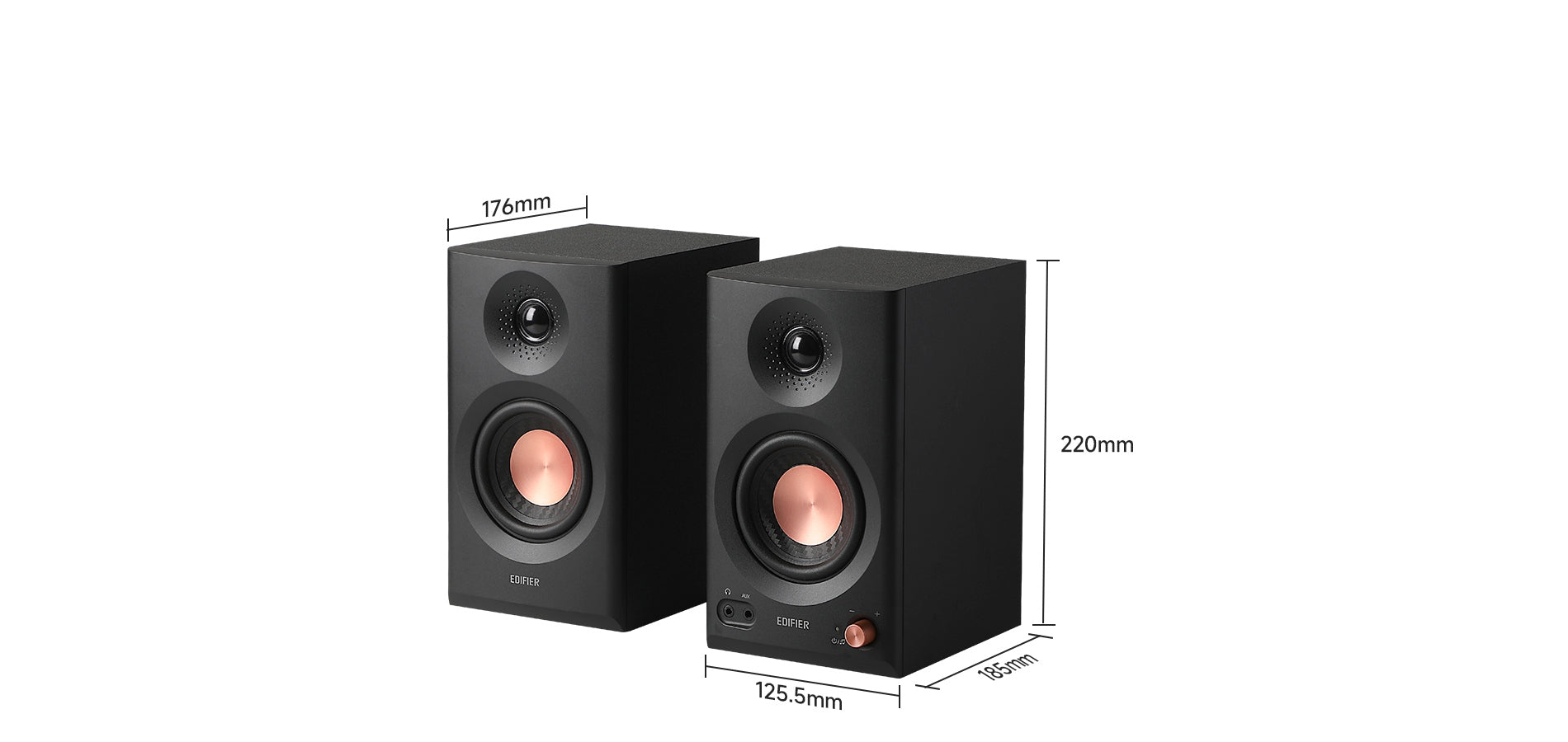 Edifier公式｜高解像度音質と多彩な機能を備えたMR3スピーカー