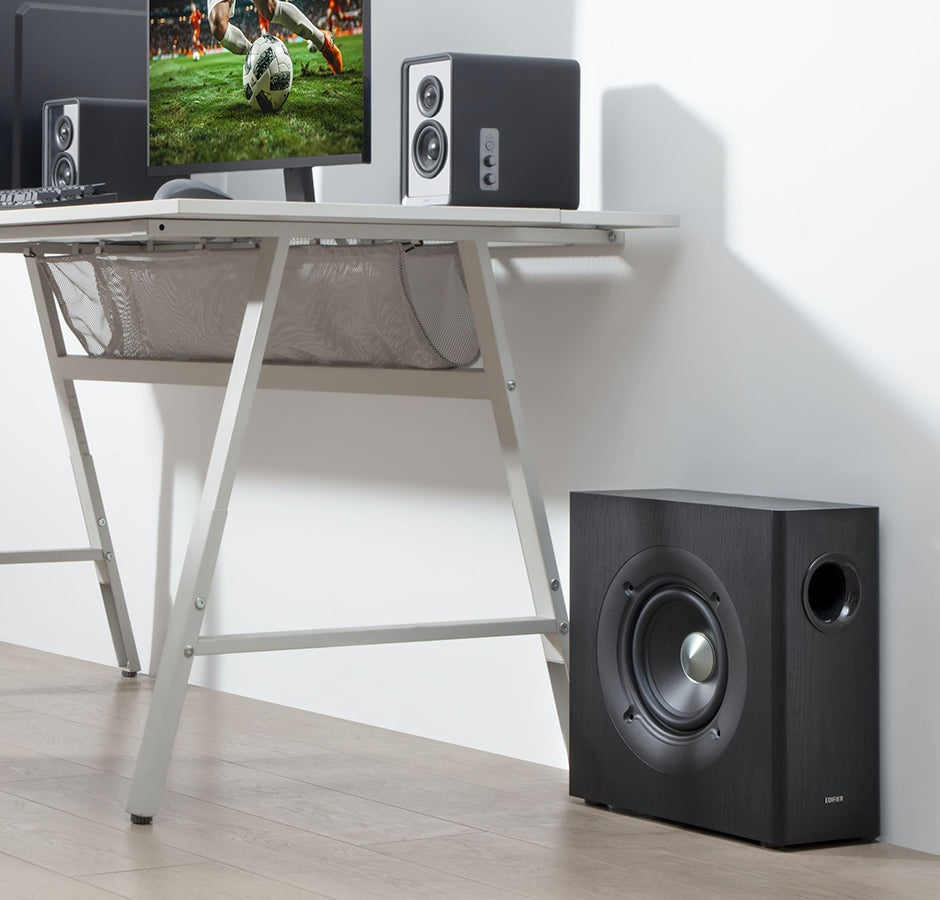 EDIFIER公式サイト】重低音サブウーファー T5s｜70W高出力＆8インチ