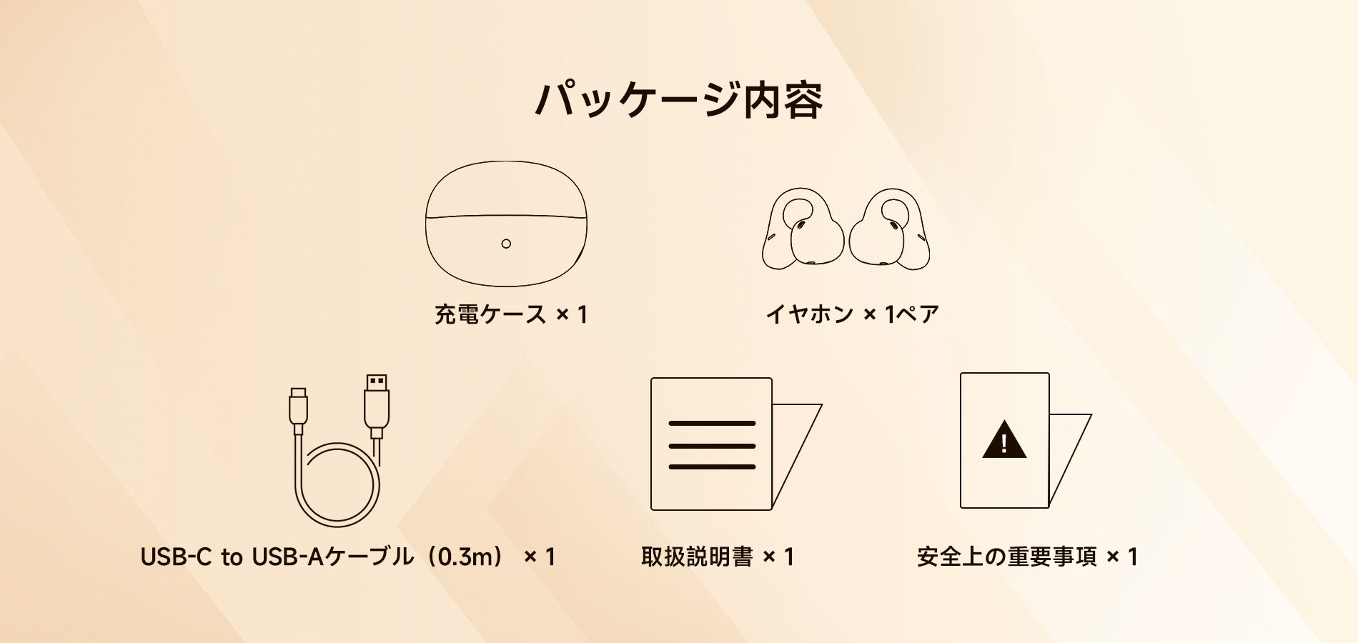 EDIFIER Comfo Bass Proのパッケージ内容イメージ