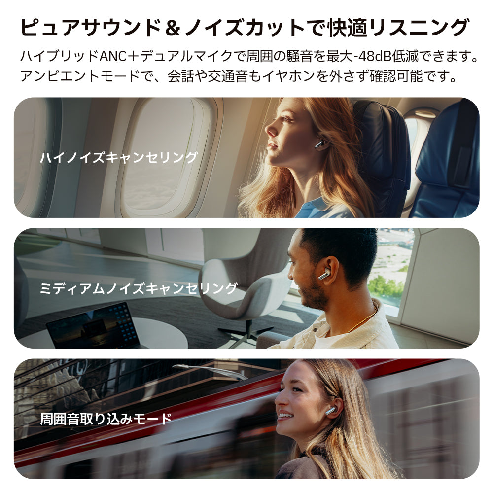 EDIFIER EvoBuds Pro ワイヤレスイヤホン ノイズキャンセリング EDIFIER EvoBuds Pro | EDIFIER JAPAN