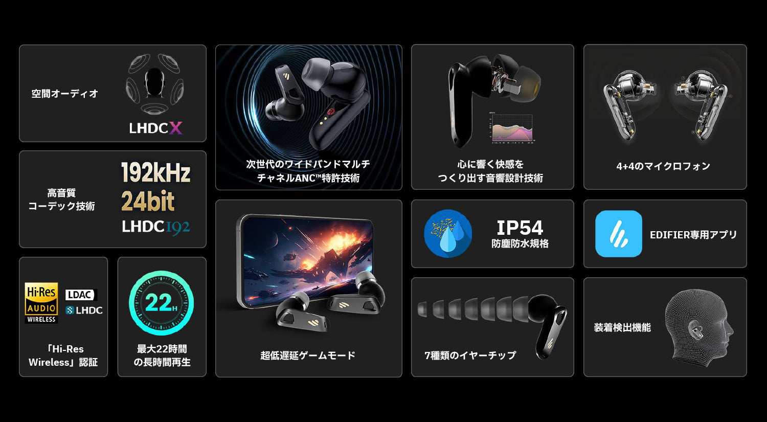 EDIFIER NeoBuds Pro 2 専用アプリ